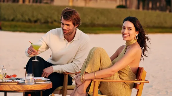 Couple at One&Only Royal Mirage