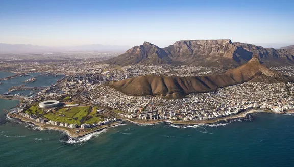 Helicopter View of One&Only Cape Town