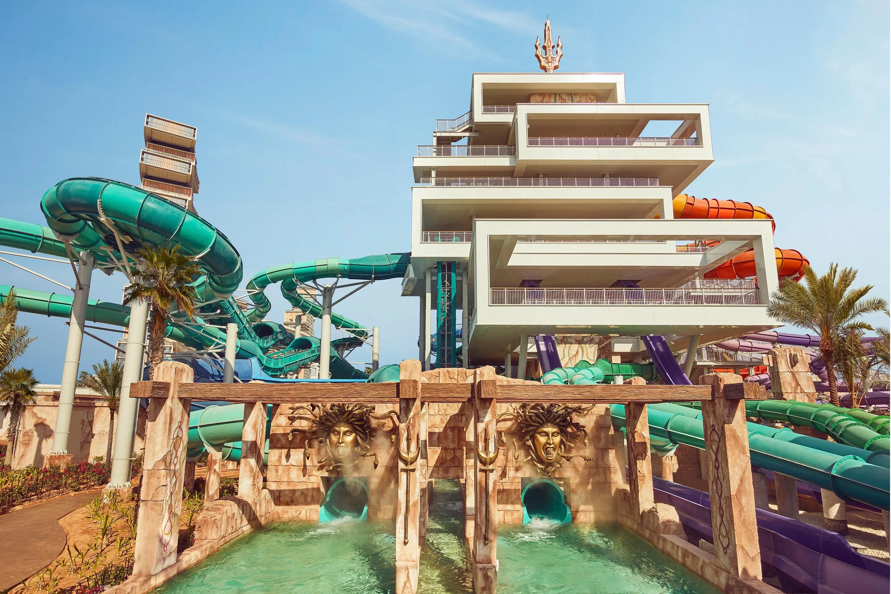 Atlantis Aquaventure Trident Tower Medusa Lair