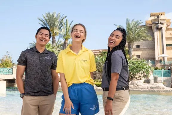 Employees at Atlantis Dubai