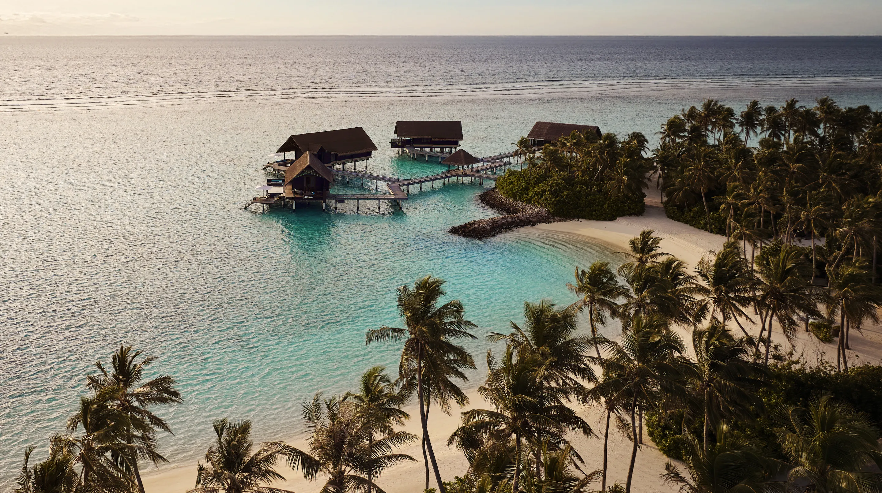 One&Only Reethi Rah - Water Villas - Aerial View