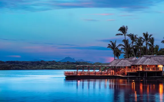 Tapasake Bar at Dusk at One&Only Le Saint G?ran