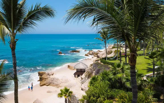 View of the beach at One&Only Palmilla
