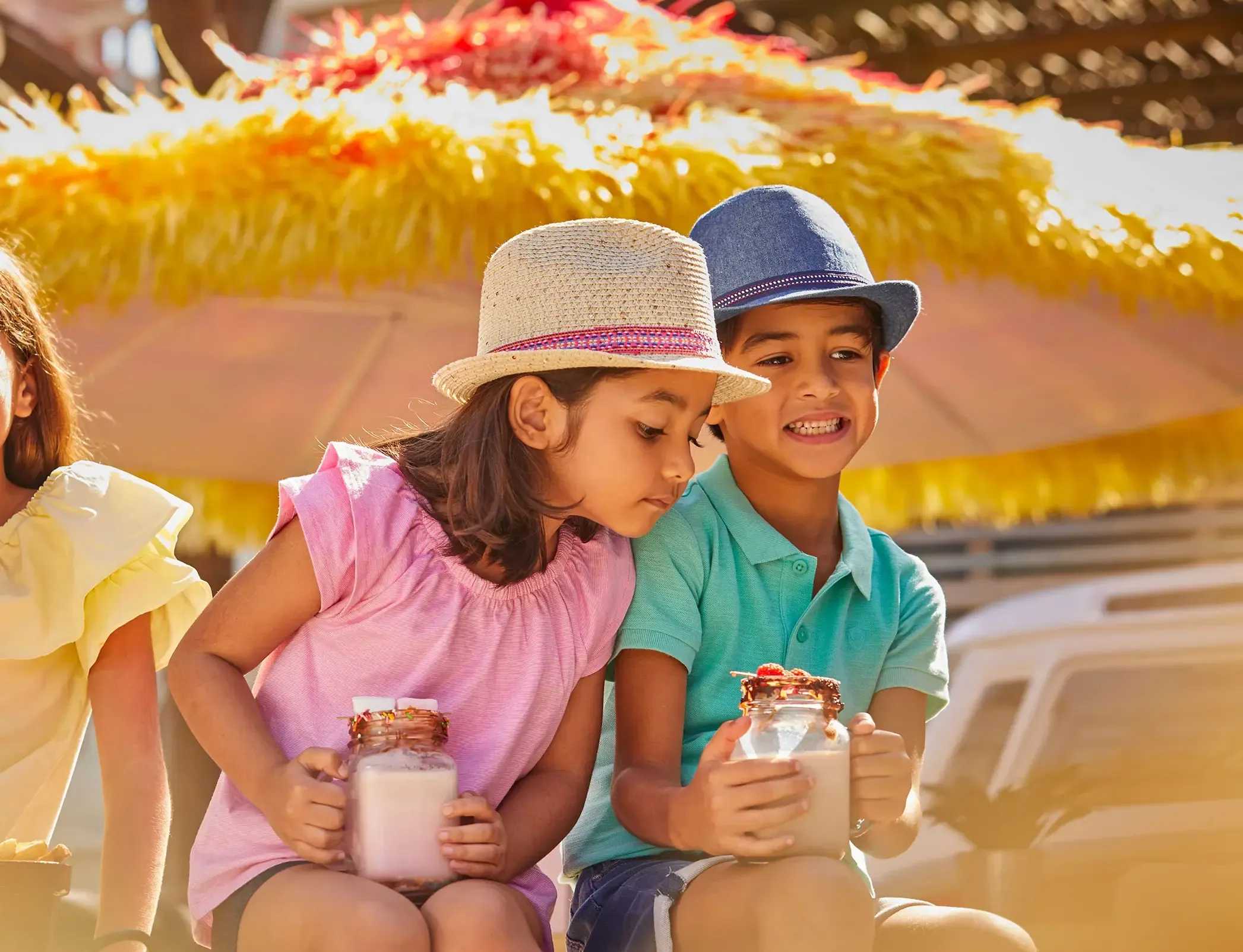 Kids and Milkshakes at Wavehouse