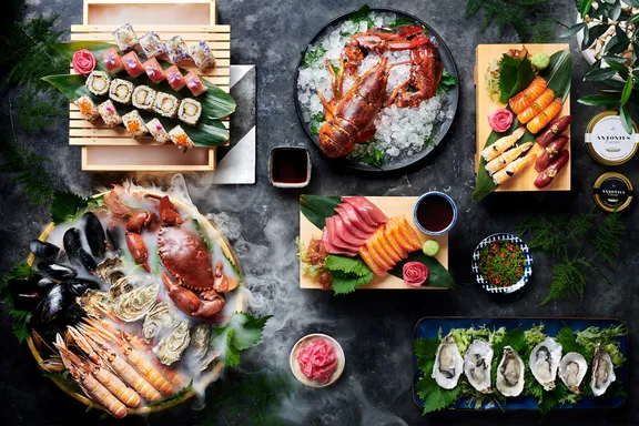 Seafood at Gastronomy in Atlantis The Royal