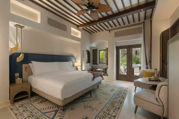 Terrace family room at Bab Al Shams
