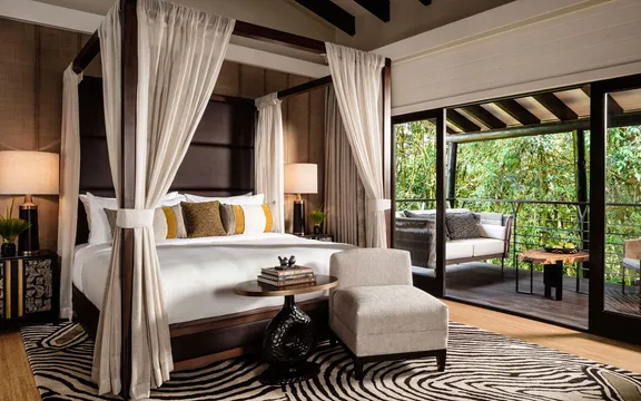 Two-Bedroom Forest Suite Bedroom at One&Only Nyungwe House