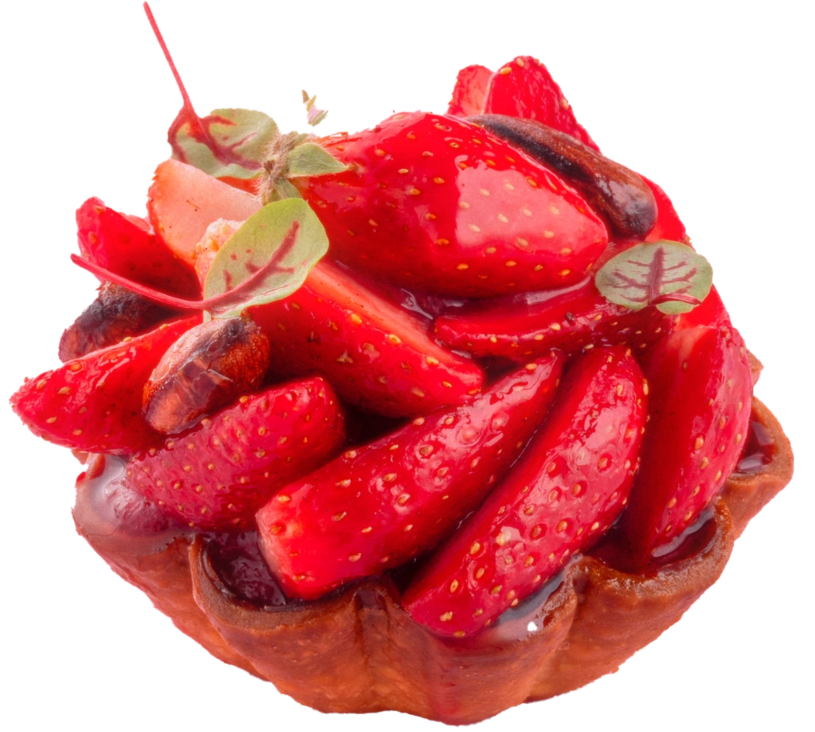 Seasonal Tart (Strawberries)