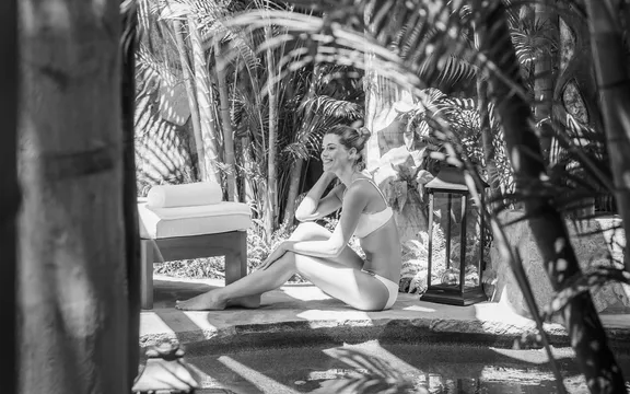 A Woman at the wellness center at One&Only Palmilla