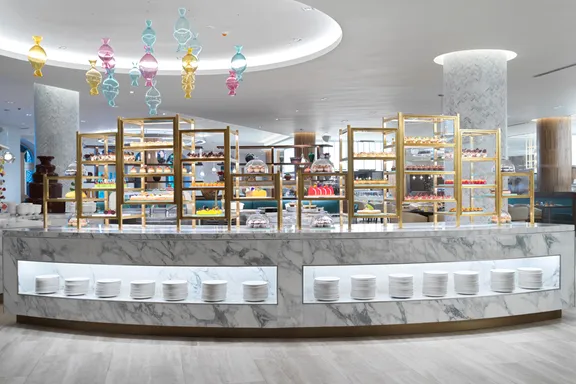 Dessert and Buffet at Saffron Dubai