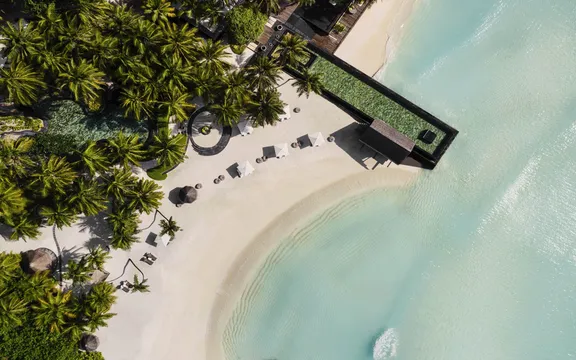 Aerial view of Family Pool at One&Only Reethi Rah