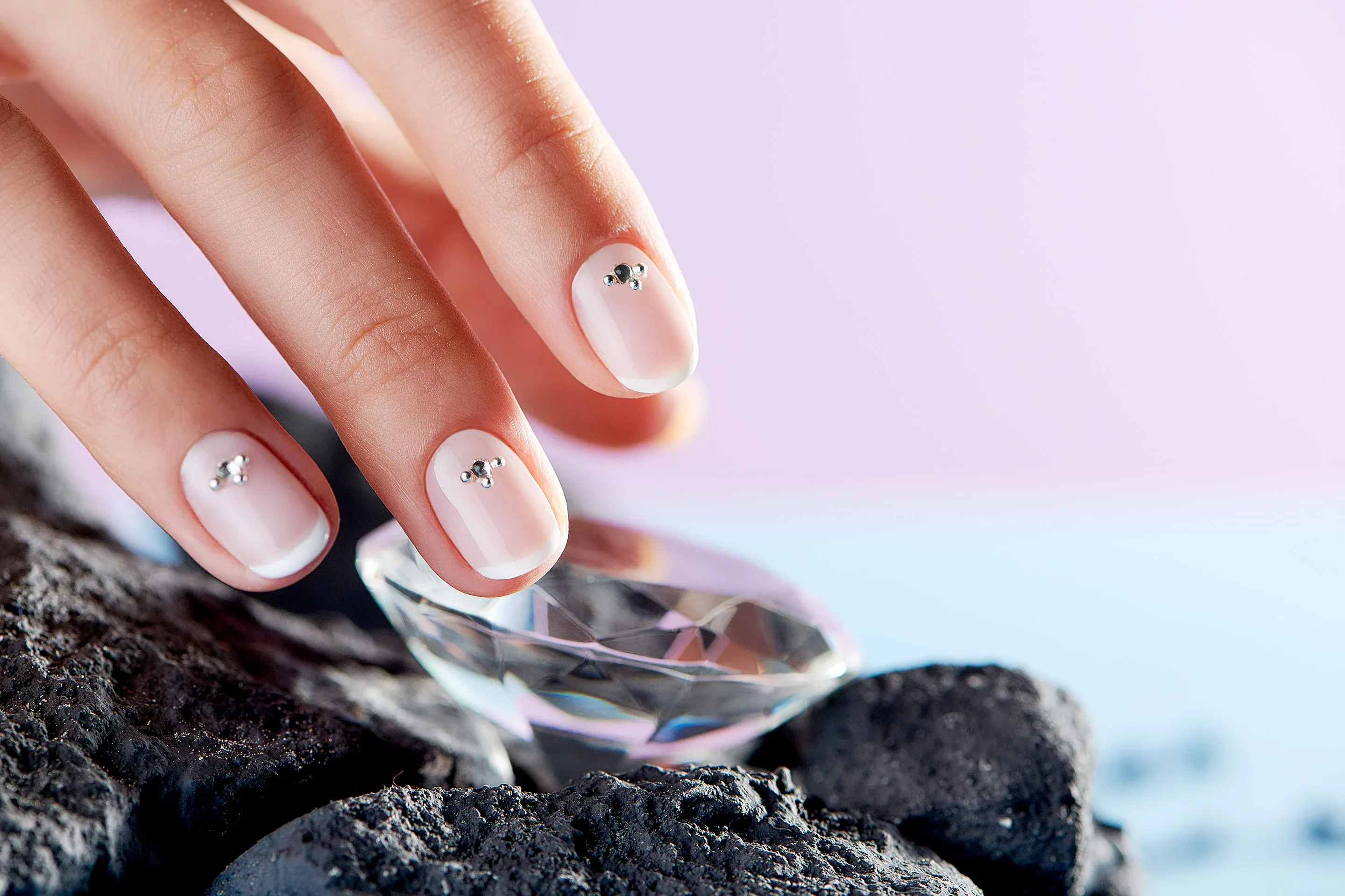 Perfect precision cut and shape for your nails at Nailology