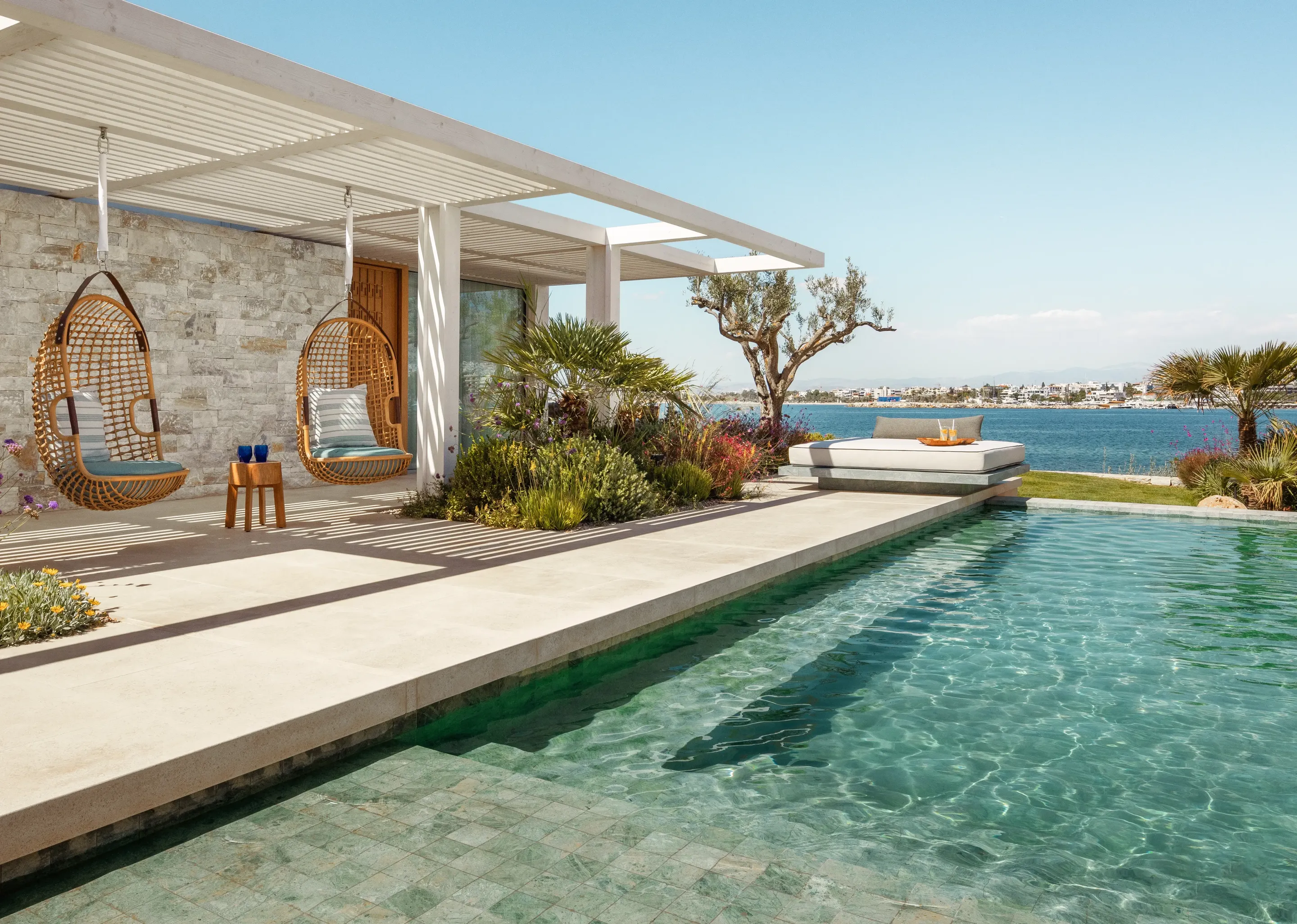 Private Homes Pool with an Ocean View at One&Only Aesthesis