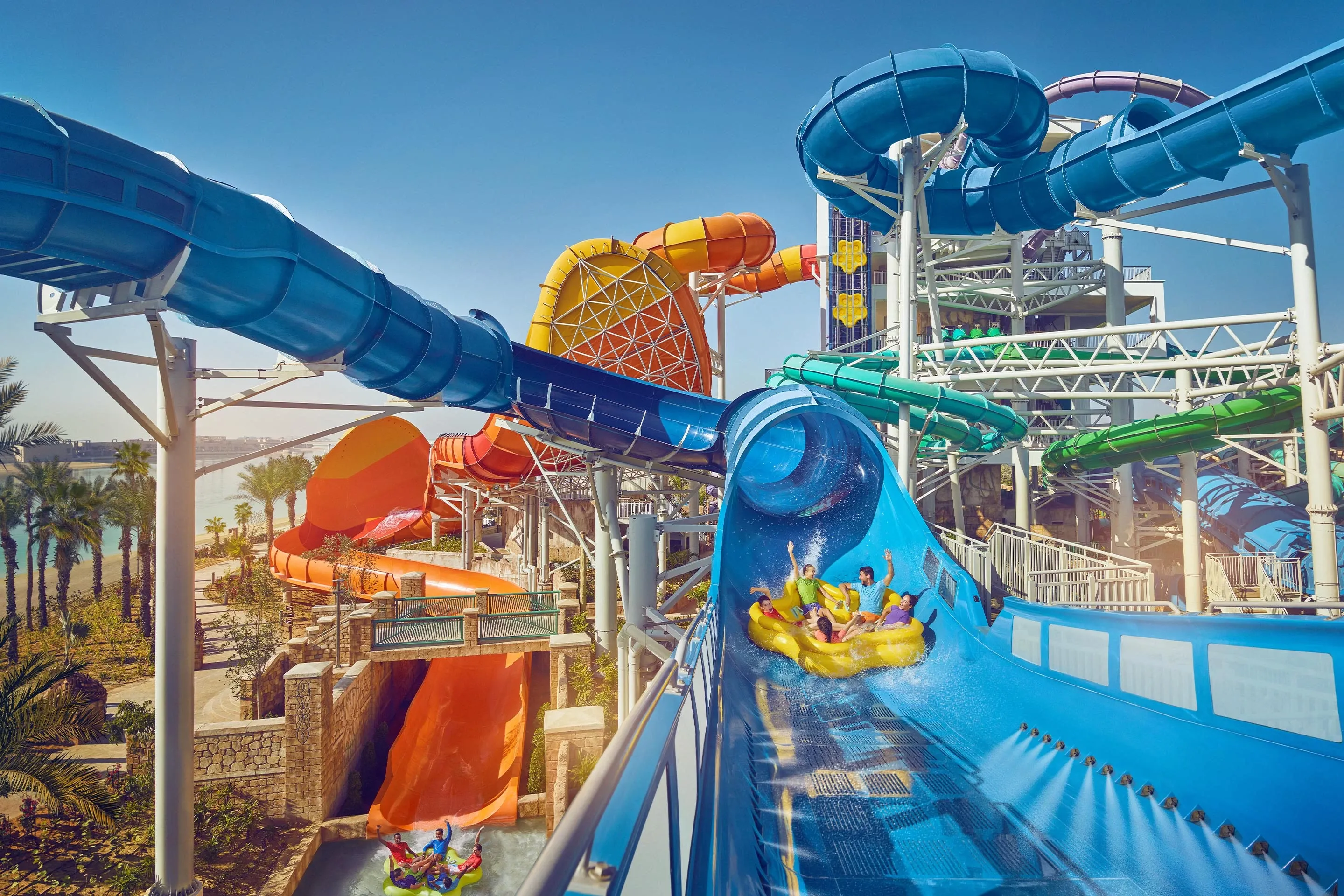 The longest, tallest and wackiest water slides in the world