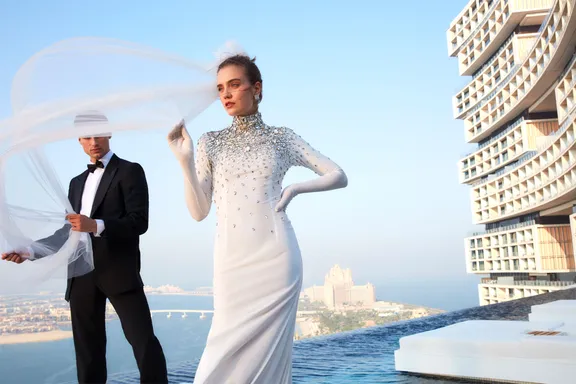 Dream Wedding atop Cloud 22 at Atlantis the Royal