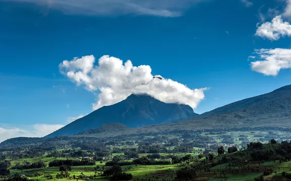 View Of Mountain landscape at One&Only Gorilla Nest