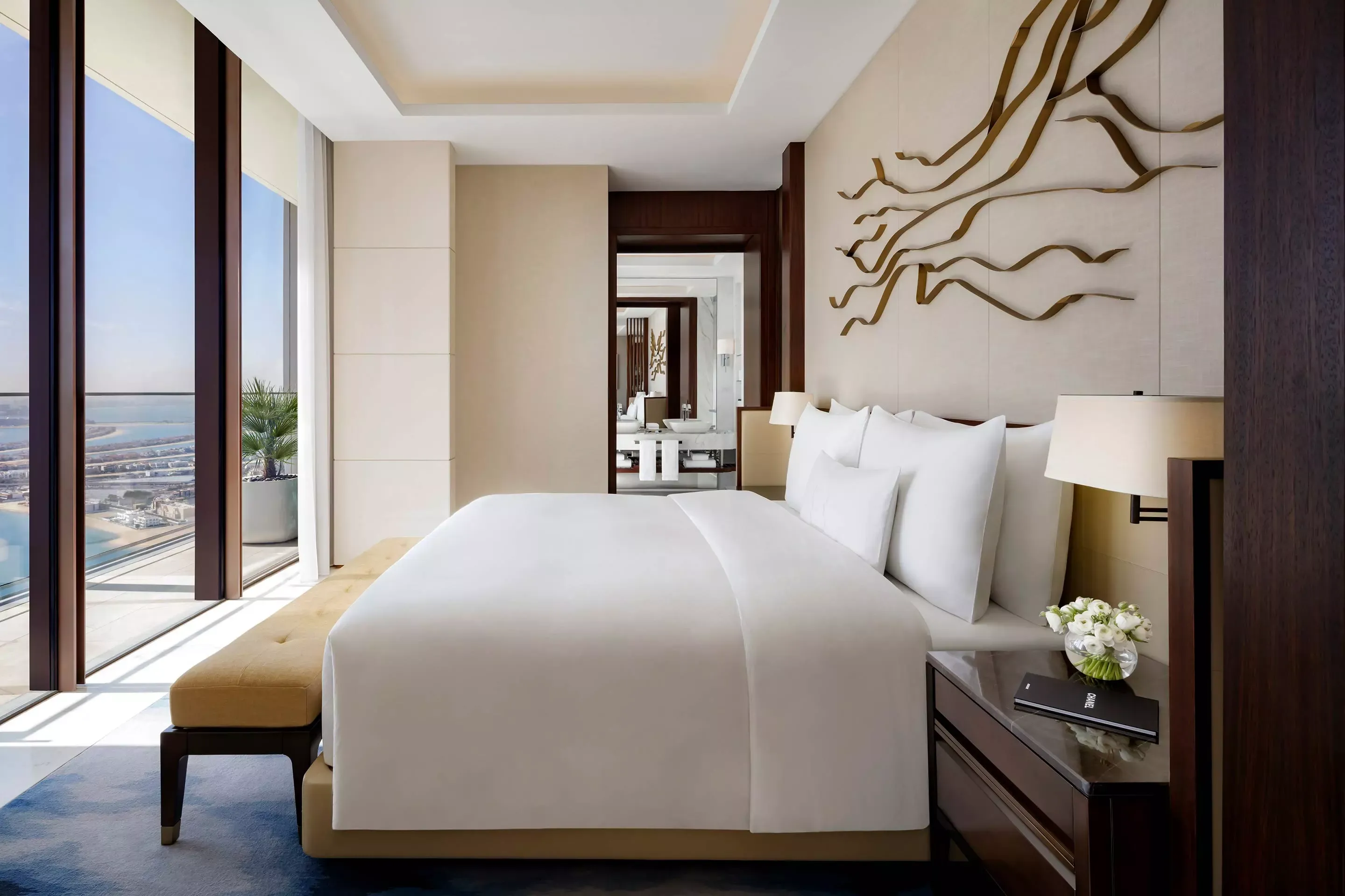 Junior Sky View Suite Bedroom at Atlantis The Royal