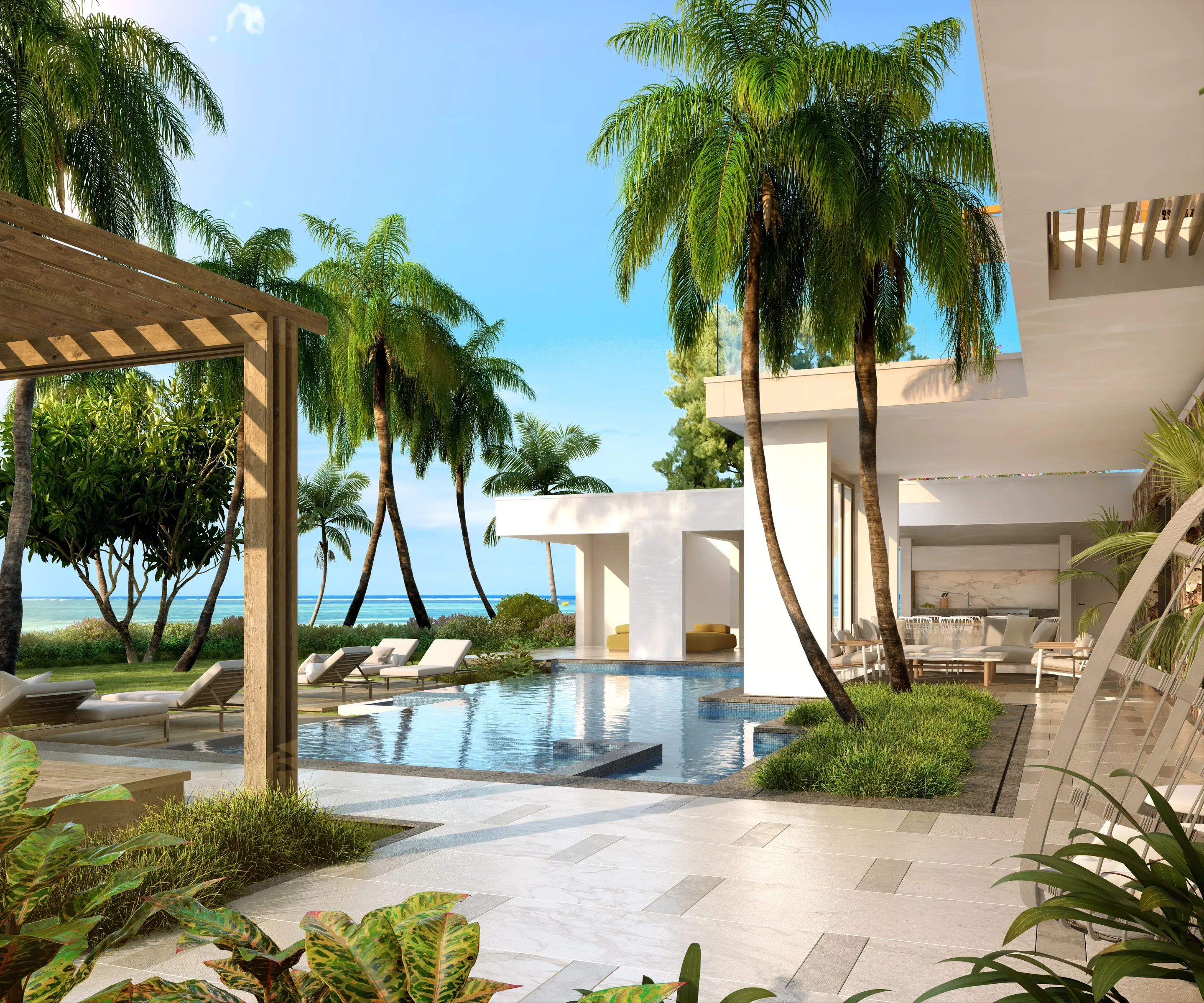 Private Home Pool at One&Only Le Saint Géran