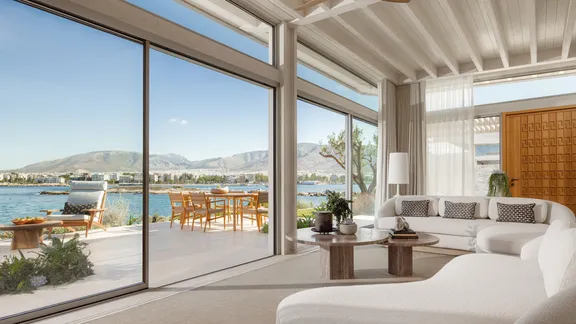 Private Homes Living Room at One&Only Aesthesis