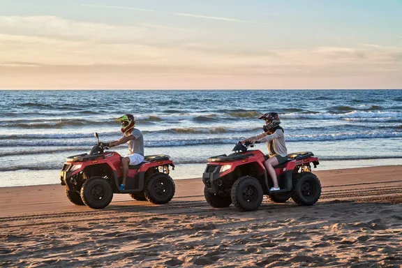 Mazagan Beach and Golf Resort - ride through the sand dunes by quad bike