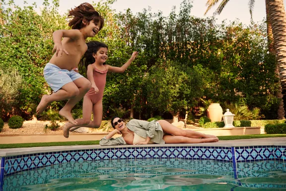 Family at One&Only Royal Mirage