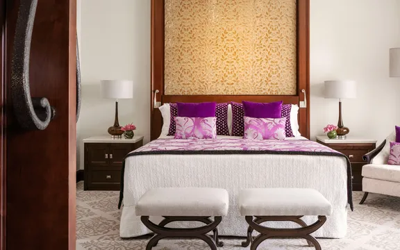 Interior view of a suite at One&Only Royal Mirage