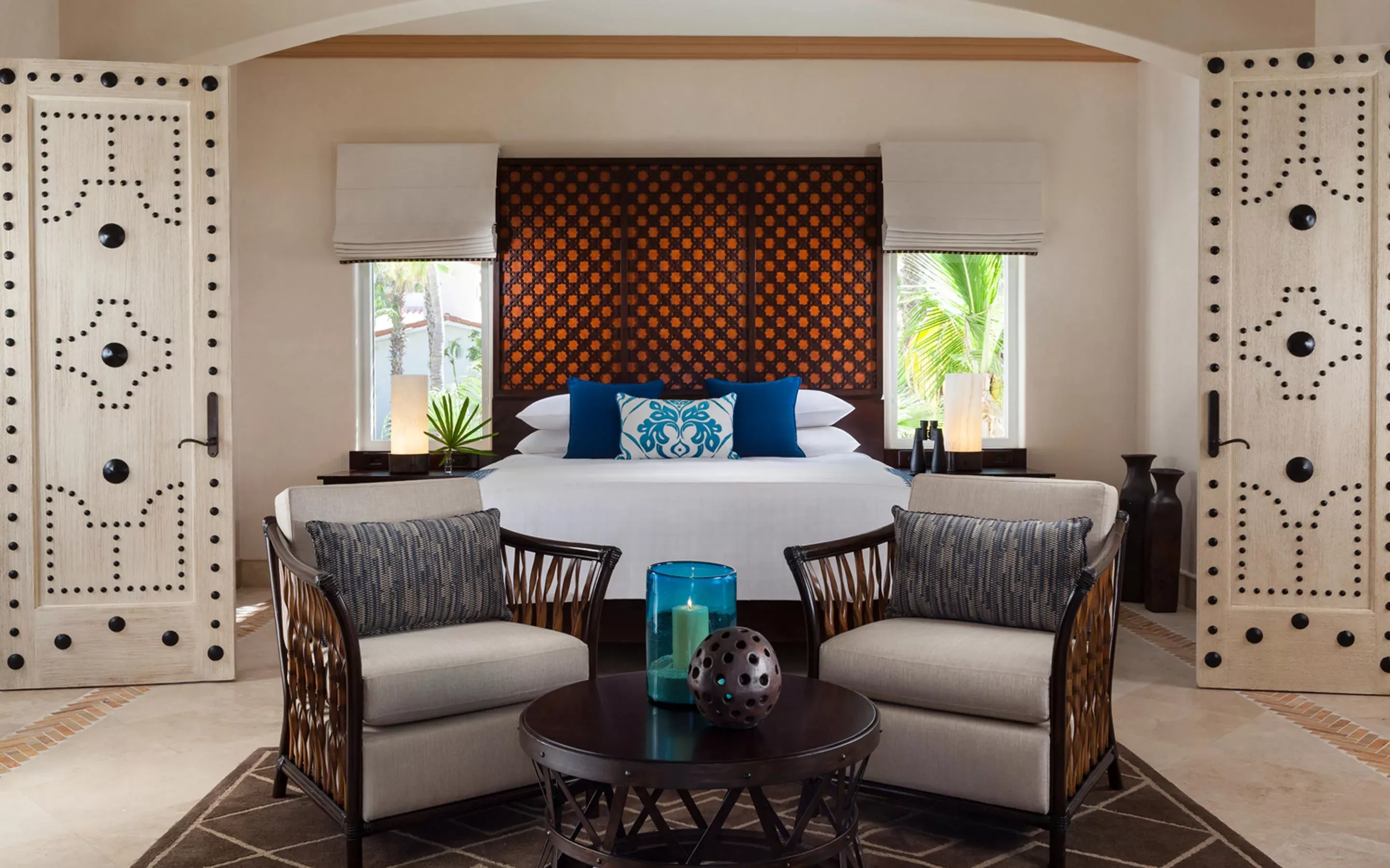 Interior view of One Bedroom Oceanfront Grand Suite with Plunge Pool at One&Only Palmilla