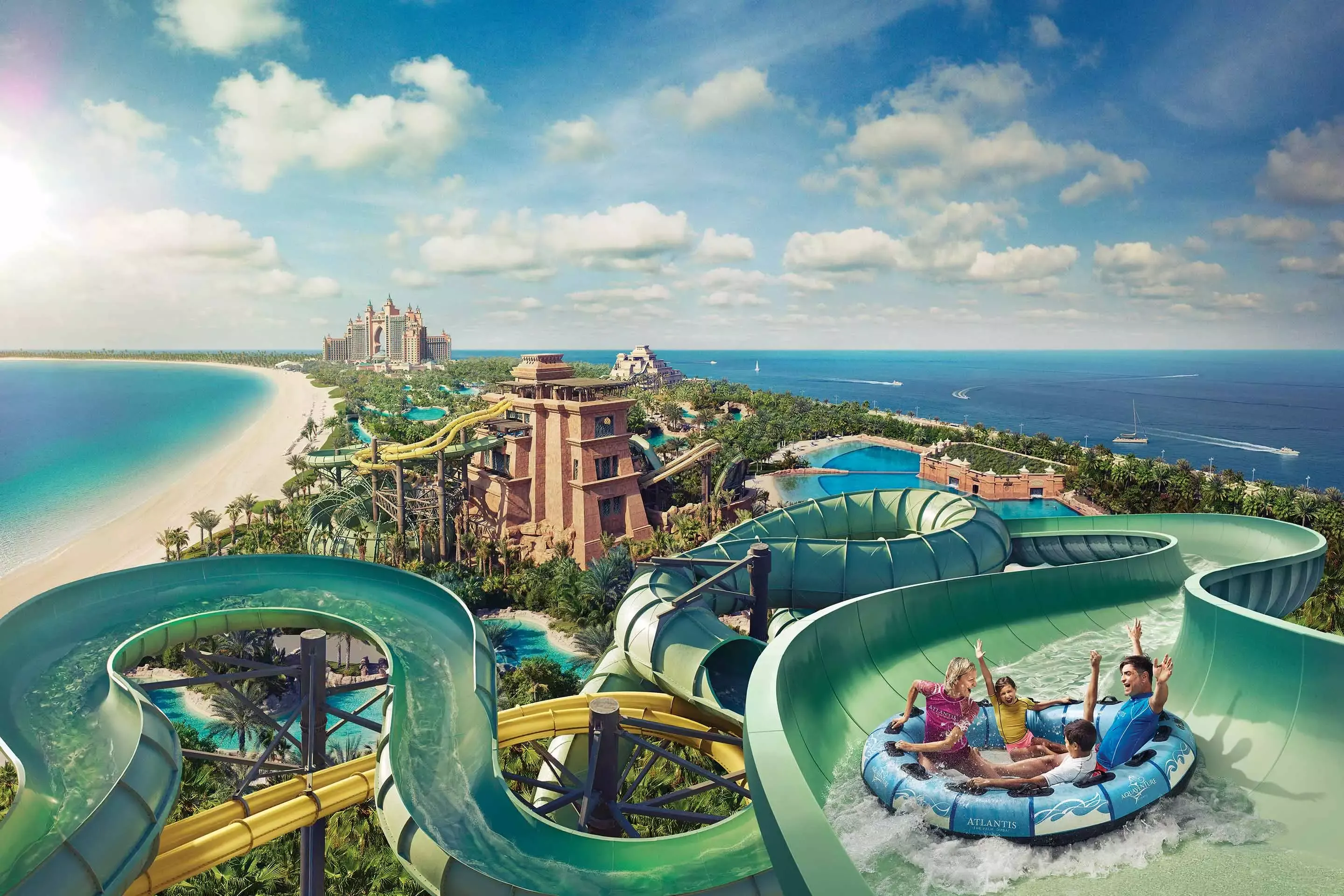 Atlantis Aquaventure: World's Largest Waterpark (with 105+ slides) for Kids  & Adults in Dubai