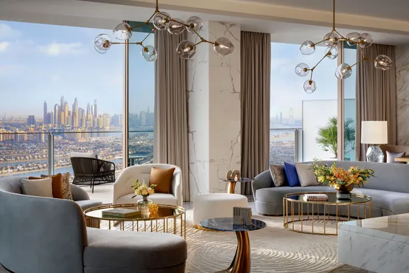 Atlantis The Royal Horizon Penthouse living room