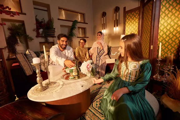 Family bliss in the luxurious Suites of Bab Al Shams