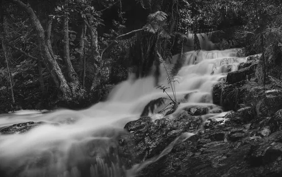 View of Waterfall at One&Only Cape Town