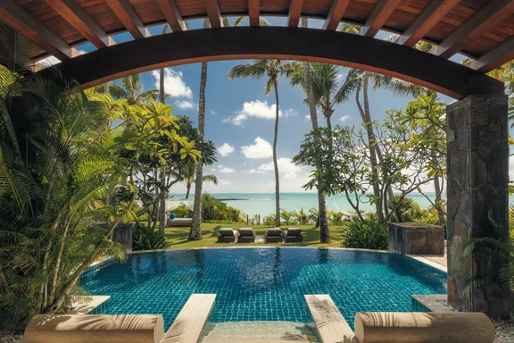 One&Only Le Saint Géran - Villa One - Pool - Garden View