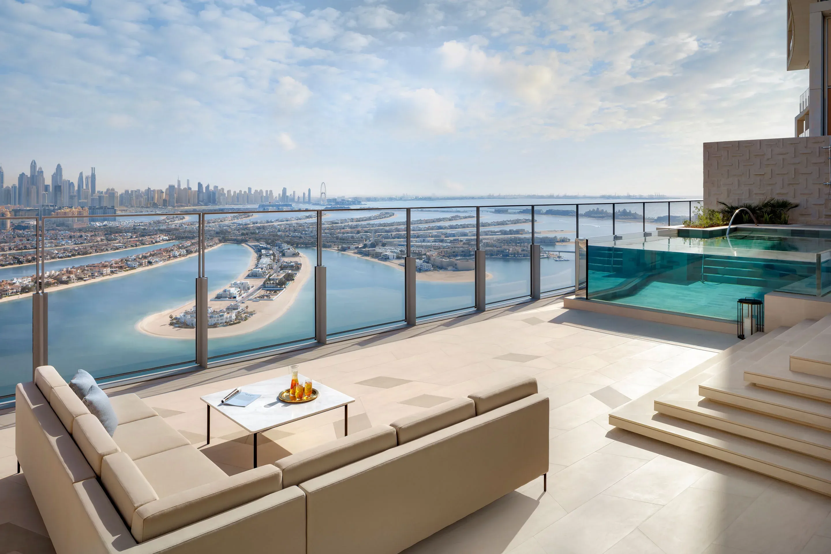 Atlantis The Royal Skyscape Penthouse infinity pool