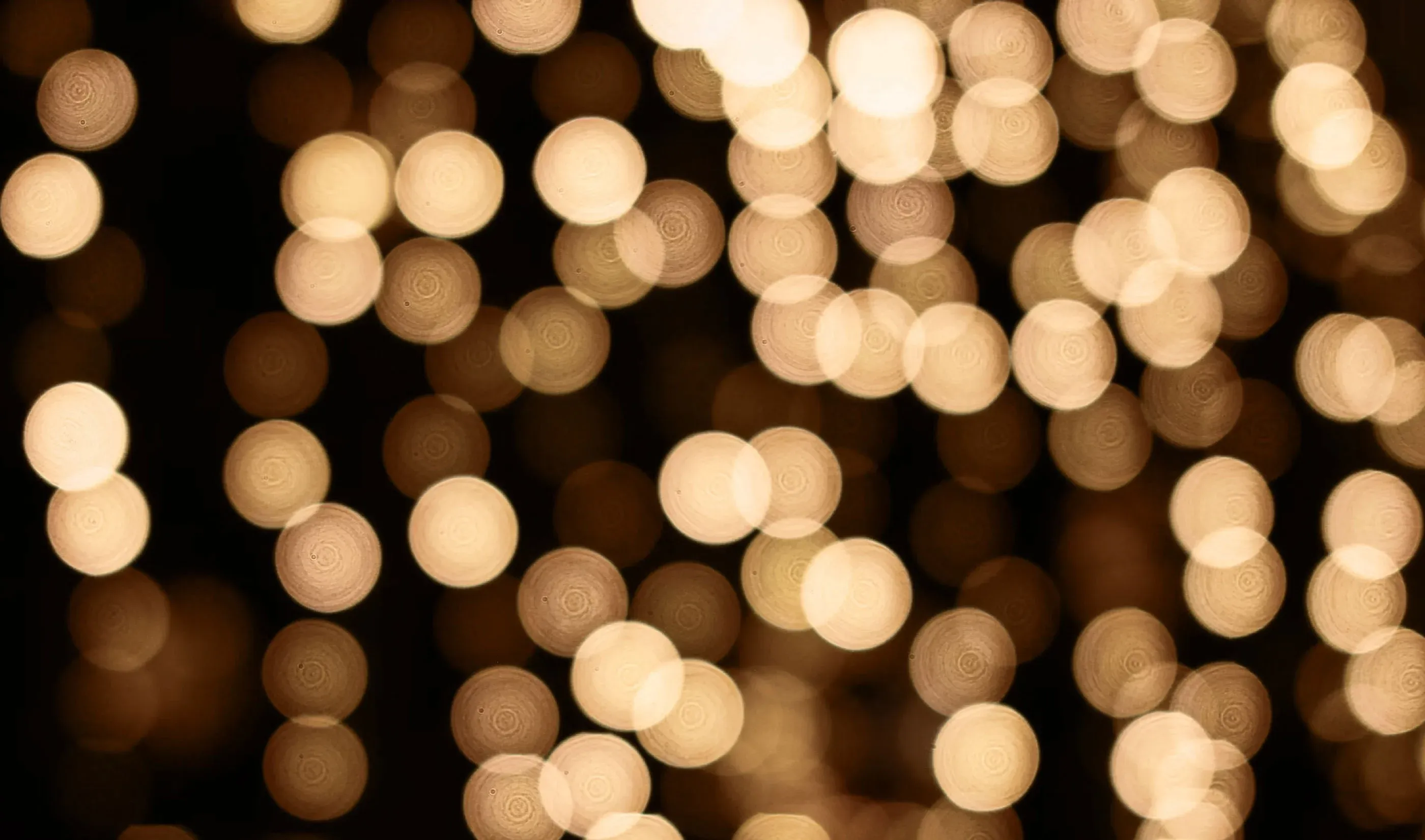 Bokeh lights at One&Only The Palm