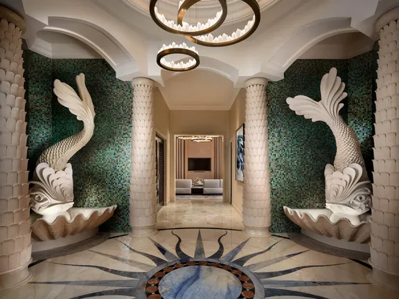 Grand Atlantis Entrance At Atlantis, The Palm