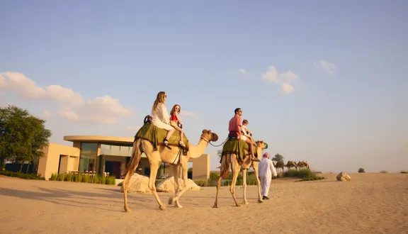 Curated desert itinerary for an authentic stay experience at Bab Al Shams Desert Pool Villa