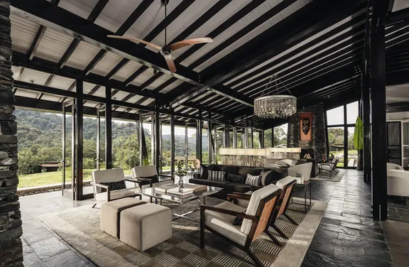 Tea Lounge at One&Only Nyungwe House