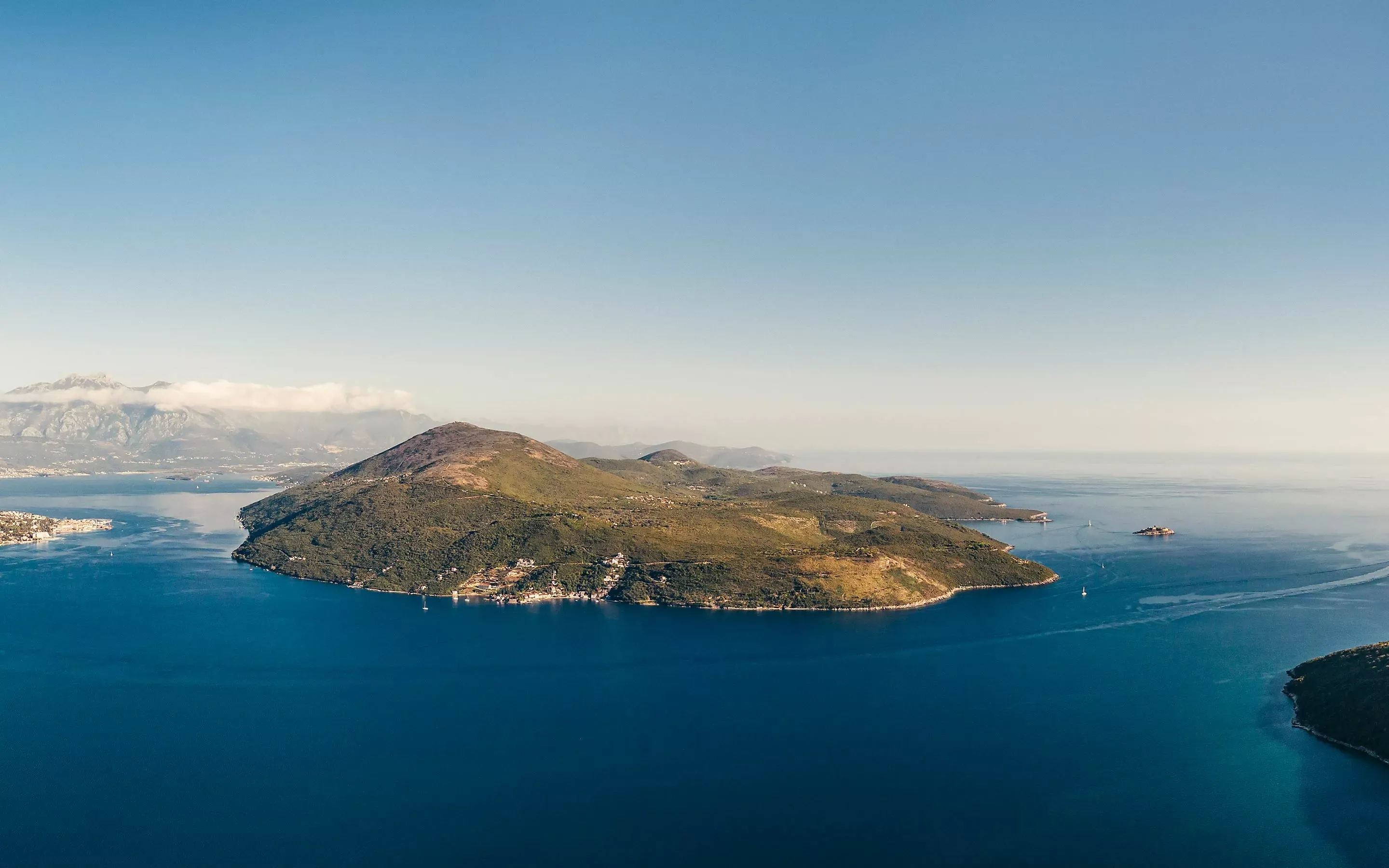 Aerial view of One&Only Portonovi Montenegro