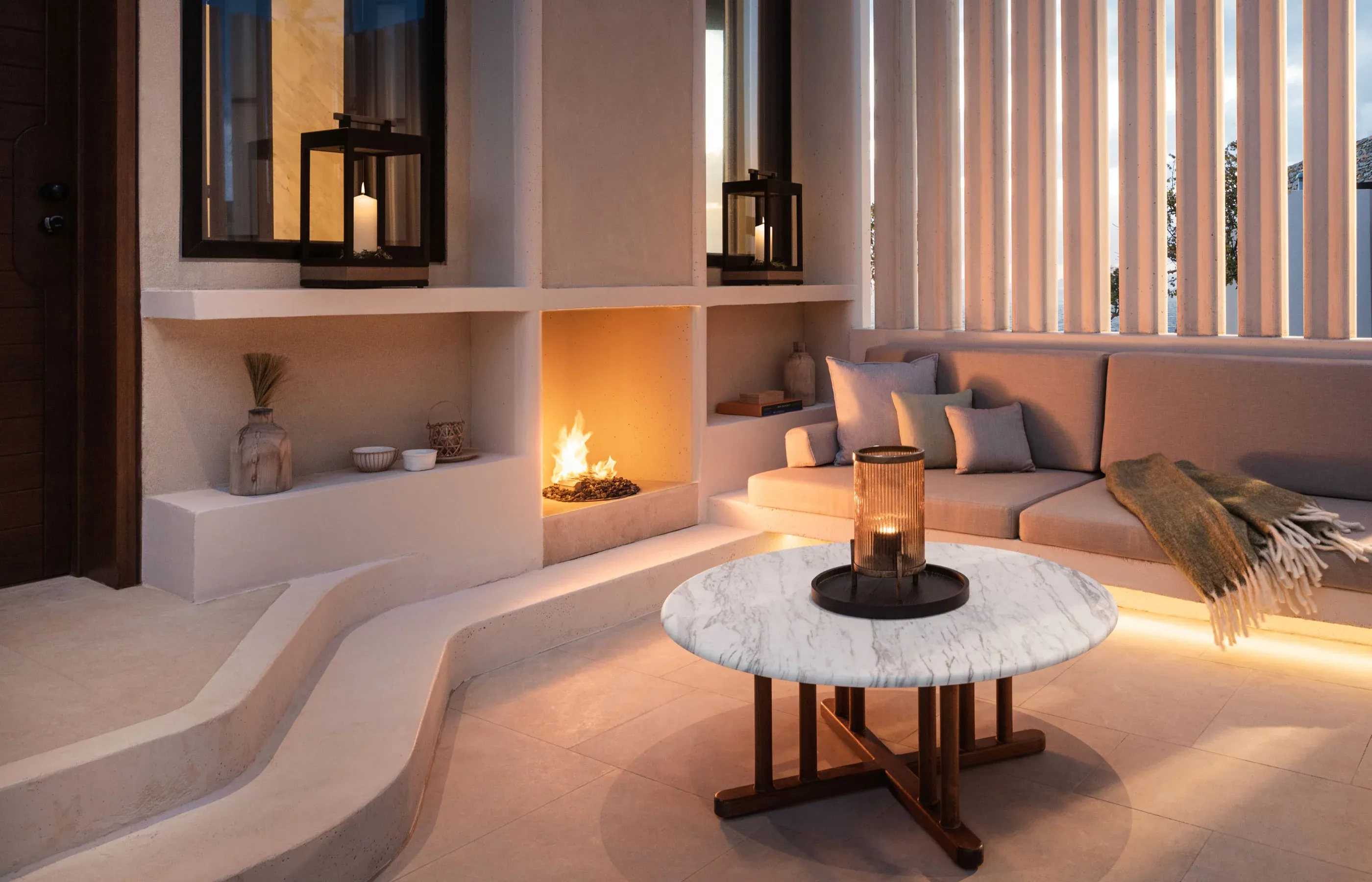 Accommodation Villa Fireplace| One&Only K?a Island