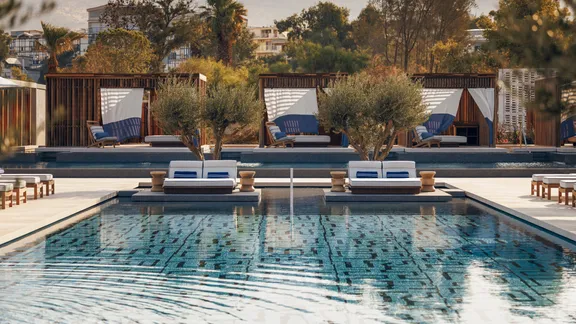 Main pool at One&Only Aesthesis