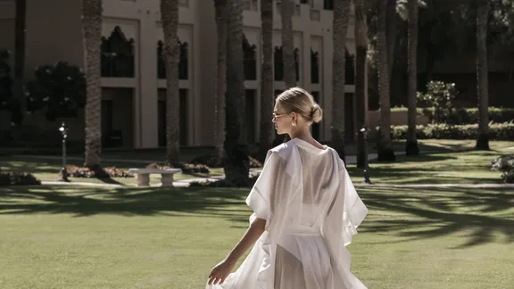 Lady at One&Only Royal Mirage