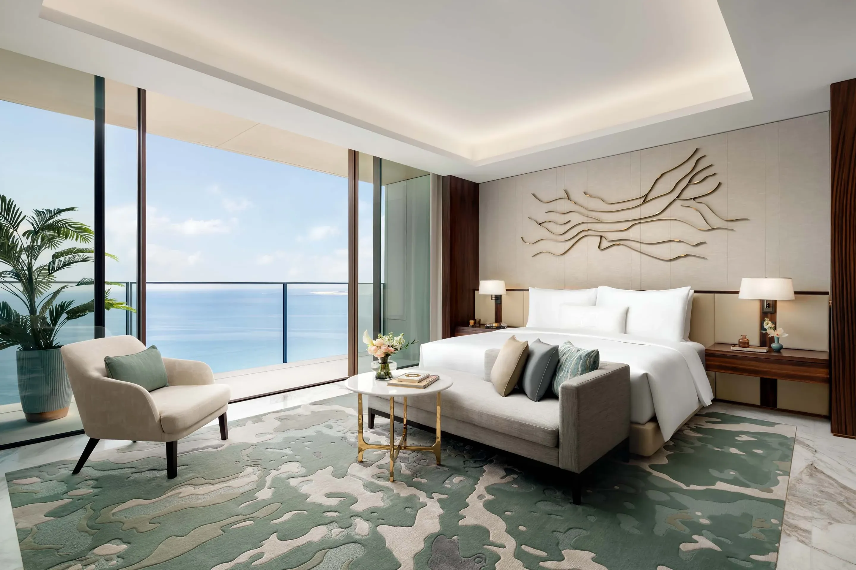 Skyscape Penthouse Bedroom at Atlantis The Royal