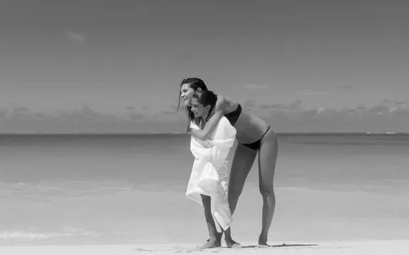 Mother & Daughter at One&Only Le Saint Géran