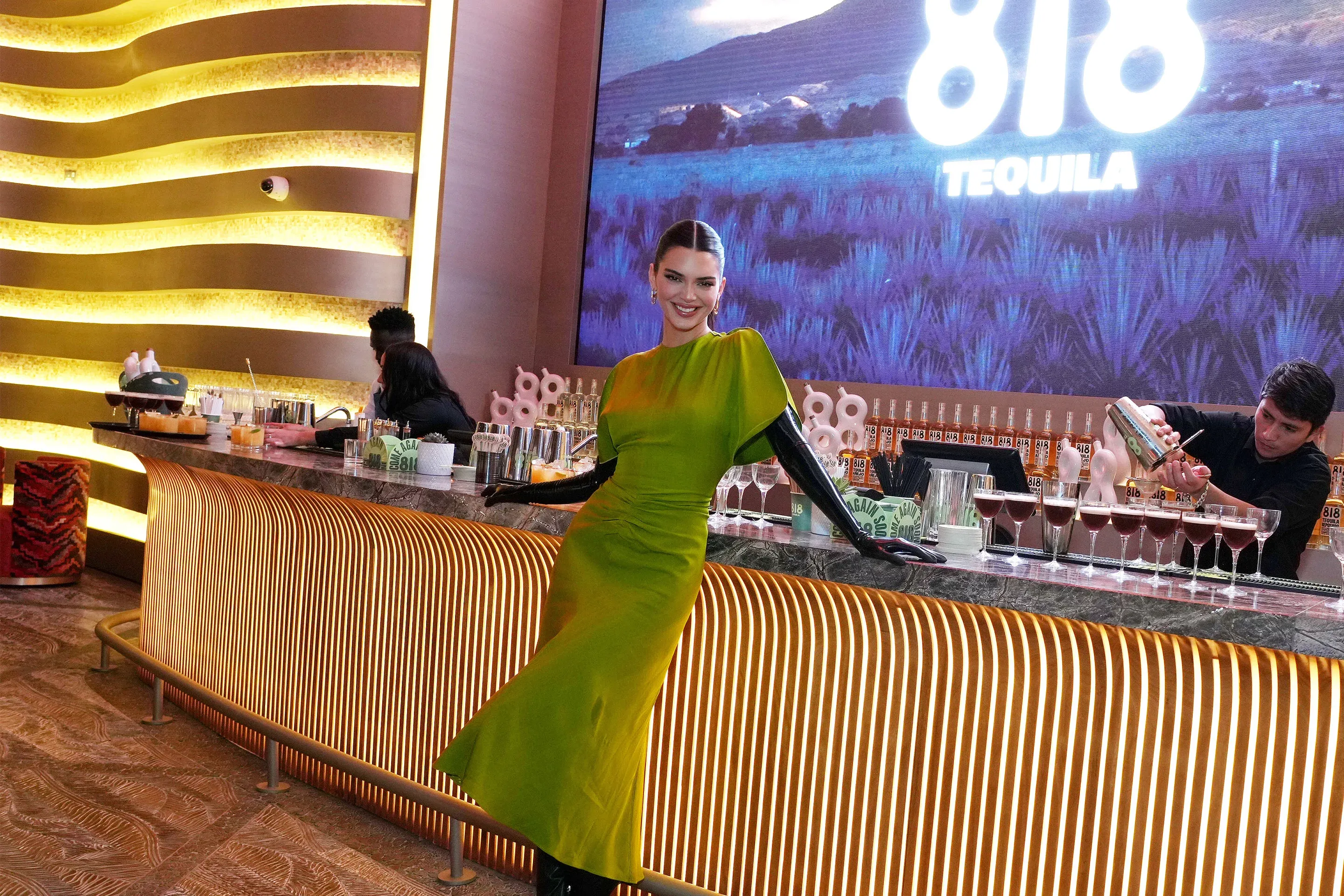 The launch of Kendall Jenner?s 818 Tequila at Cloud 22 in Atlantis The Royal's grand reveal