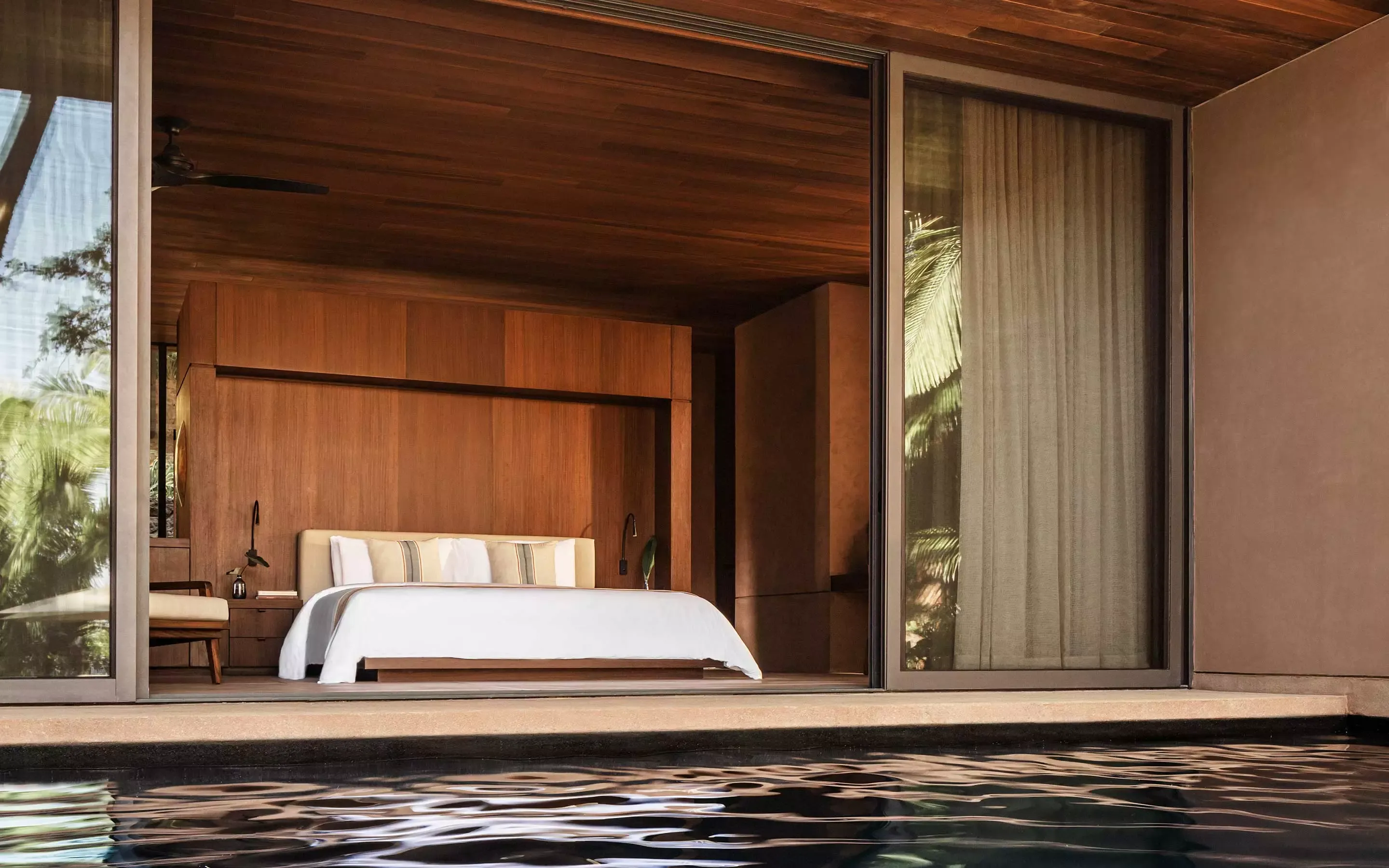 Villa Banderas bedroom at One&Only Mandarina