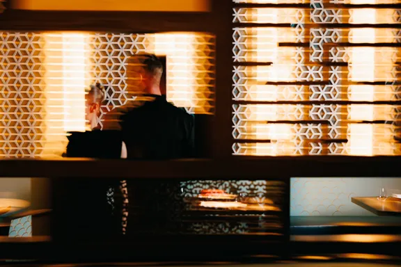 Dining at Hakkasan
