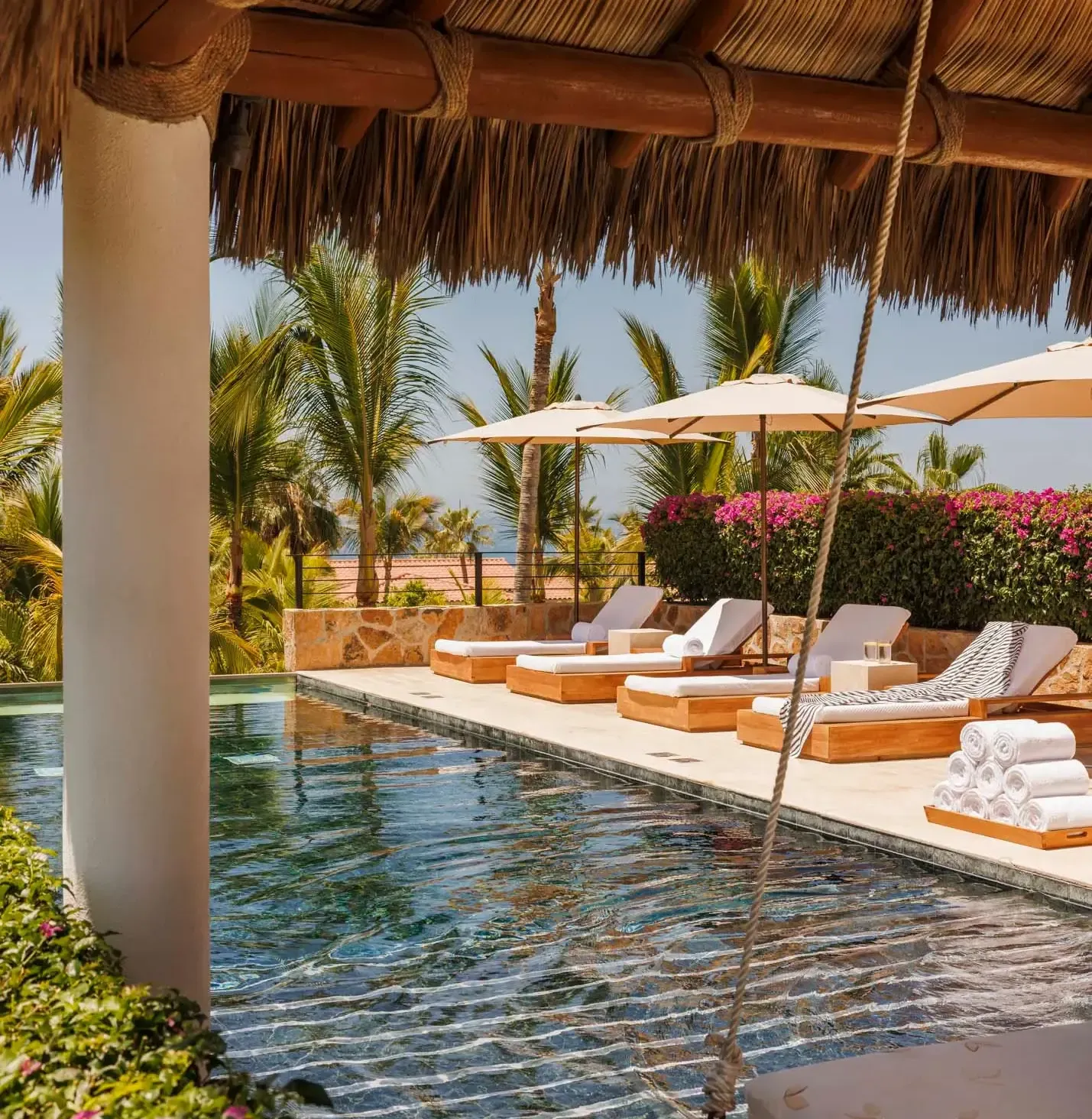 Villa One Pool Sunbeds at One&Only Palmilla