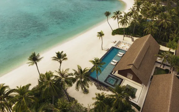 One&Only Reethi Rah -  Grand Residence - Drone View