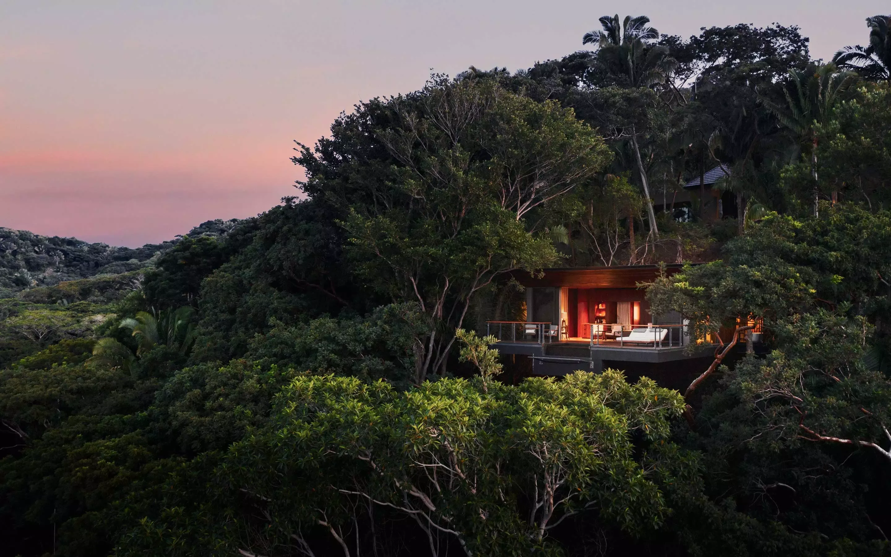 View of a Treehouse at One&Only Mandarina