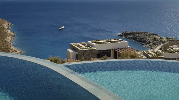 Resort View of One&Only Kéa Island